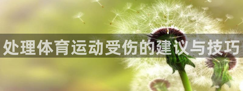 九球体育app：处理体育运动受伤的建议与技巧